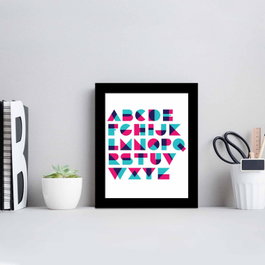 Wallity Cuadro decorativo enmarcado SCT-003 Multicolor